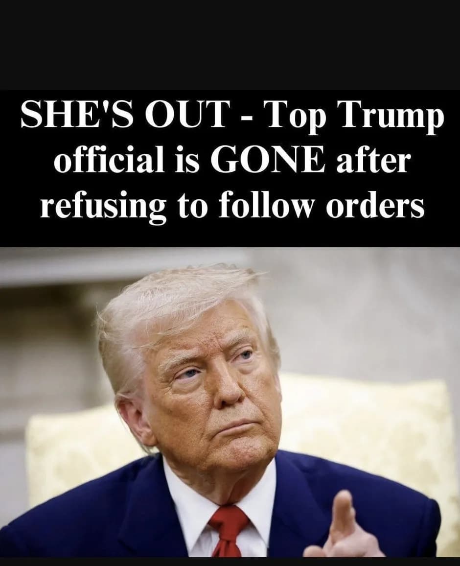 Trump Fires Top Copyright Official After Dismissing Library Of Congress Director